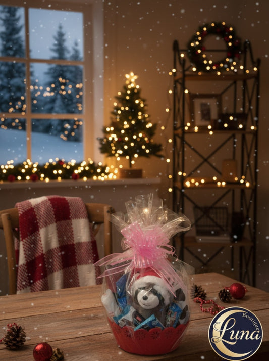 🎁Coș Sweet Holiday - Răsfăț de Sărbători! 🍬