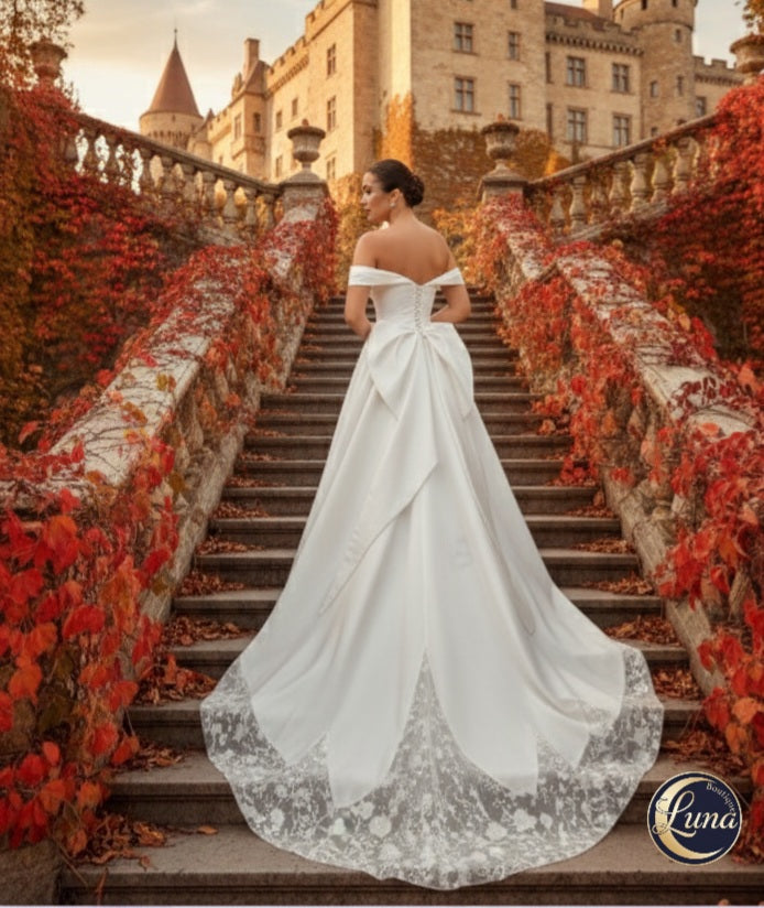 🤍Rochia "Regal Satine"